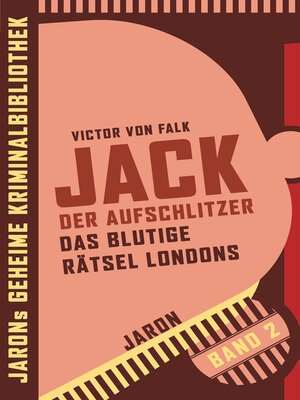cover image of Jack der Aufschlitzer